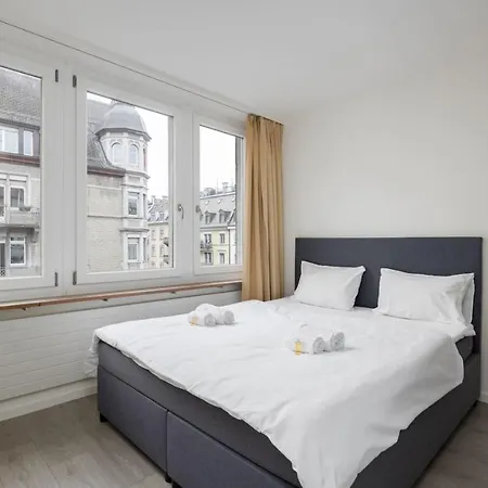 Lägenhet Urban Oasis With Queen Bed And View Be-48 Zürich