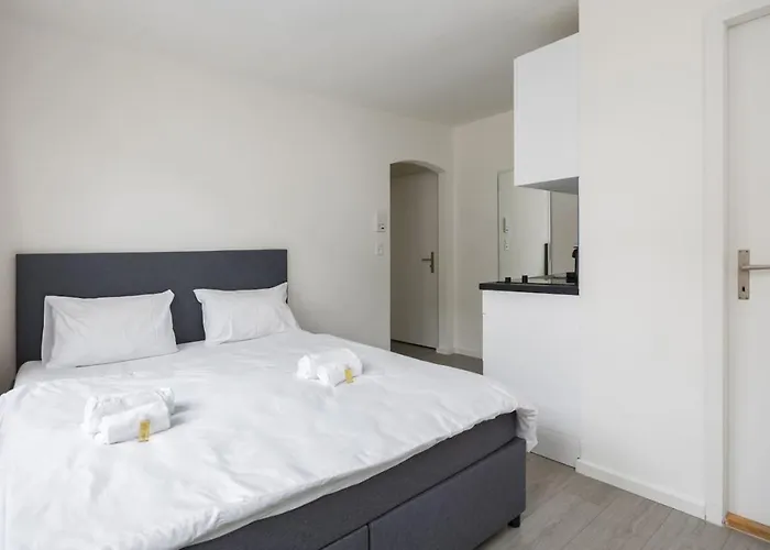 Urban Oasis With Queen Bed And View Be-48 * زيورخ